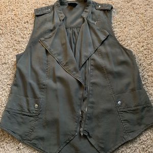 Mossimo Army Green Vest
